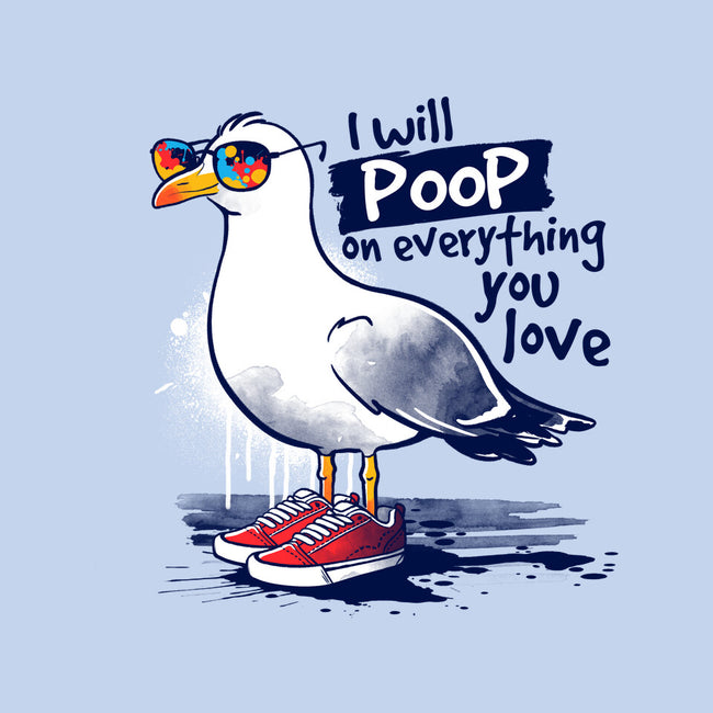Seagull Poop-None-Polyester-Shower Curtain-NemiMakeit