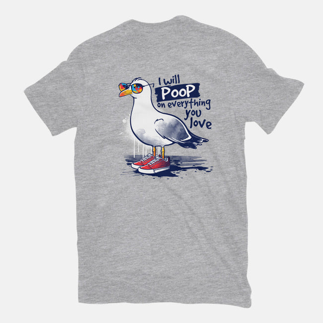 Seagull Poop-Womens-Fitted-Tee-NemiMakeit