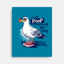 Seagull Poop-None-Stretched-Canvas-NemiMakeit