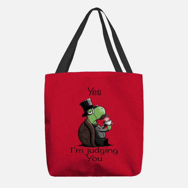 I'm Judging You-None-Basic Tote-Bag-fanfabio