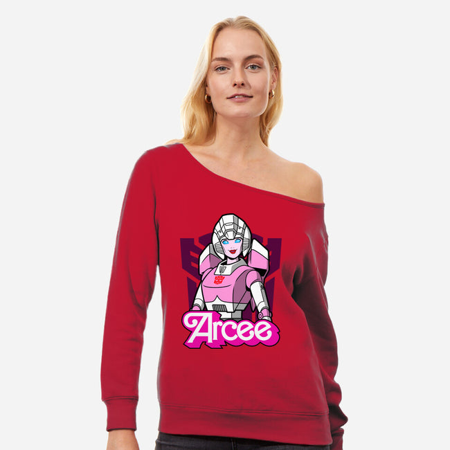 Arcee-Womens-Off Shoulder-Sweatshirt-Boggs Nicolas