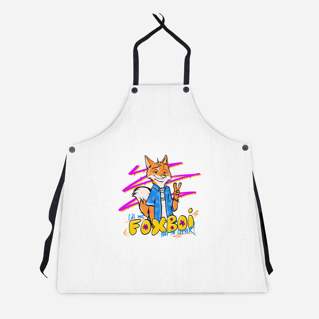 Call Me Foxboi-Unisex-Kitchen-Apron-Seeworm_21