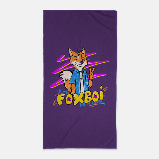 Call Me Foxboi-None-Beach-Towel-Seeworm_21