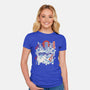 Porcelain Catbus-Womens-Fitted-Tee-gaci
