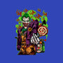 Clowning Time-None-Removable Cover-Throw Pillow-Conjura Geek