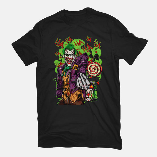 Clowning Time-Womens-Fitted-Tee-Conjura Geek