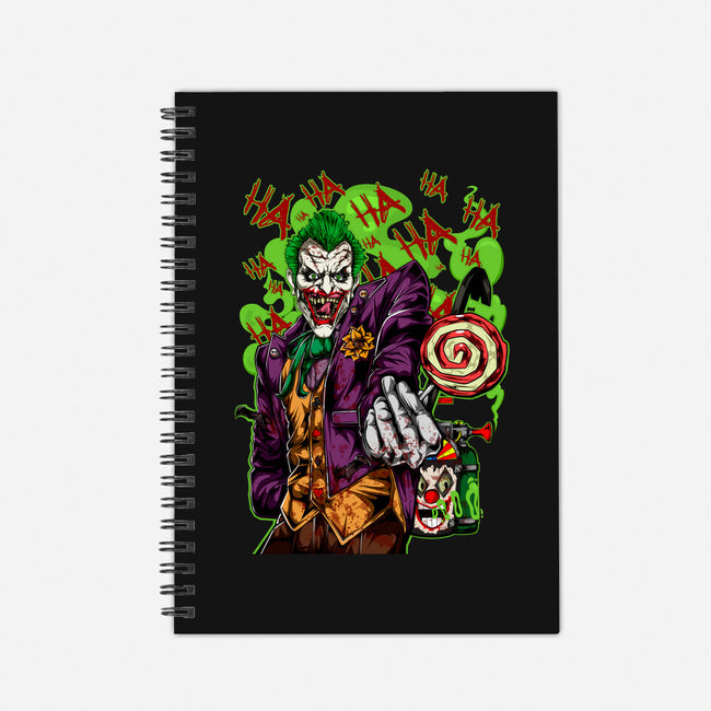 Clowning Time-None-Dot Grid-Notebook-Conjura Geek