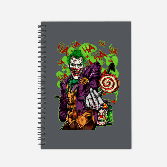 Clowning Time-None-Dot Grid-Notebook-Conjura Geek