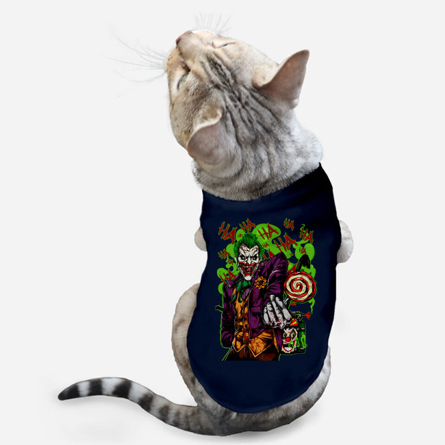 Clowning Time-Cat-Basic-Pet Tank-Conjura Geek