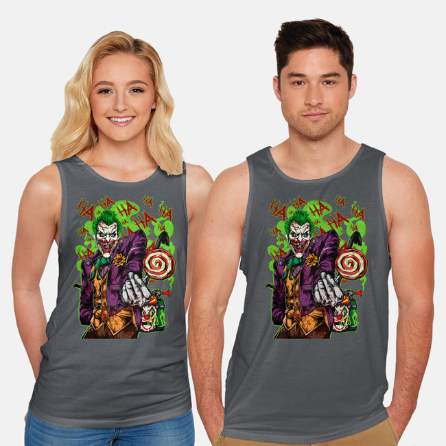 Clowning Time-Unisex-Basic-Tank-Conjura Geek