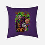 Clowning Time-None-Removable Cover-Throw Pillow-Conjura Geek