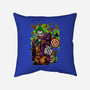 Clowning Time-None-Removable Cover-Throw Pillow-Conjura Geek