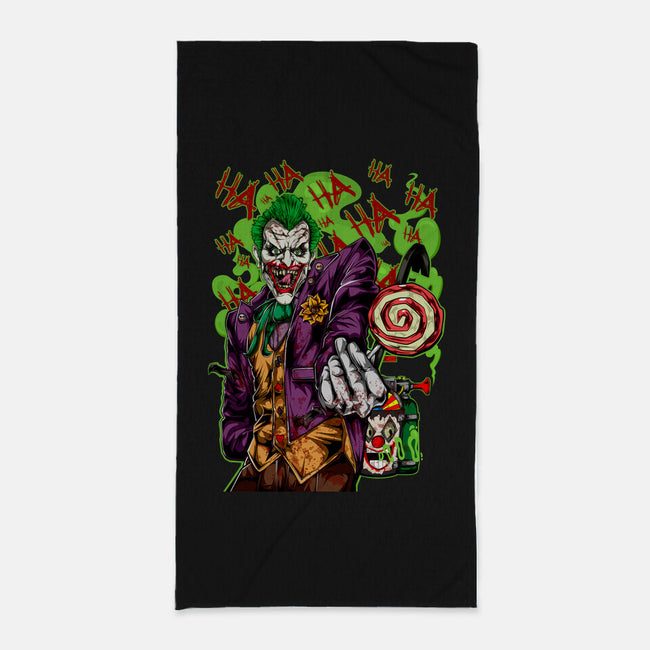 Clowning Time-None-Beach-Towel-Conjura Geek