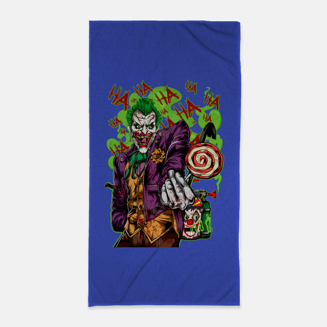 Clowning Time-None-Beach-Towel-Conjura Geek