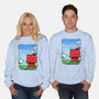 Relax Time-Unisex-Crew Neck-Sweatshirt-nickzzarto
