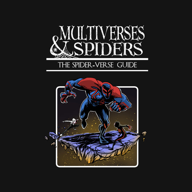 Multiverses & Spiders-Womens-V-Neck-Tee-zascanauta