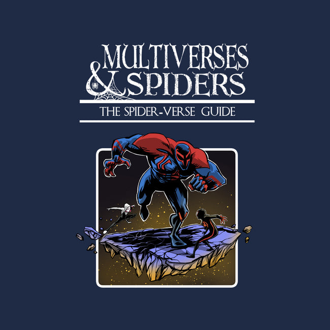 Multiverses & Spiders-None-Fleece-Blanket-zascanauta