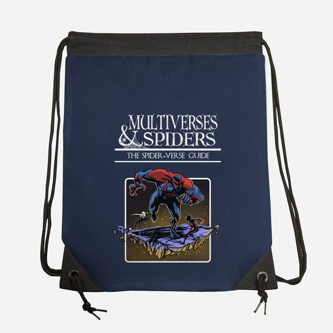 Multiverses & Spiders-None-Drawstring-Bag-zascanauta