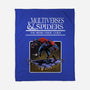 Multiverses & Spiders-None-Fleece-Blanket-zascanauta