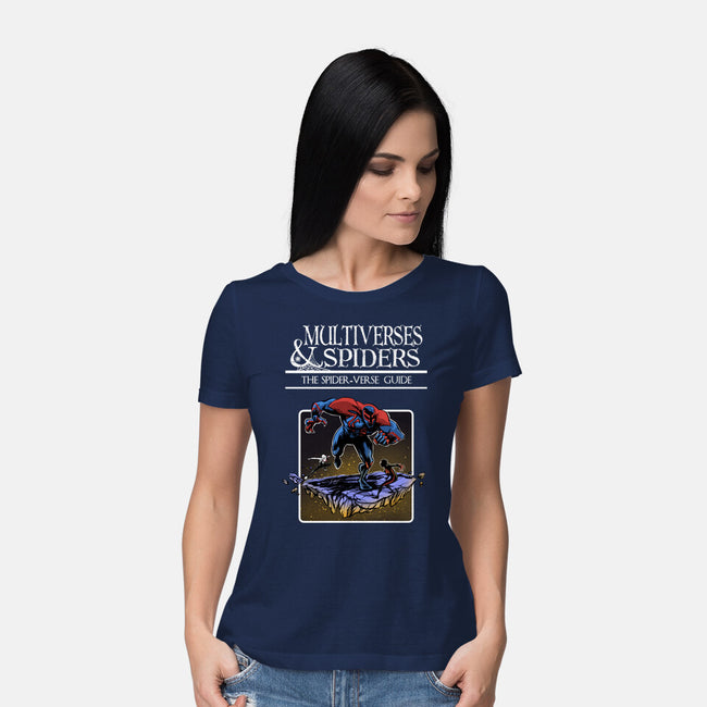 Multiverses & Spiders-Womens-Basic-Tee-zascanauta