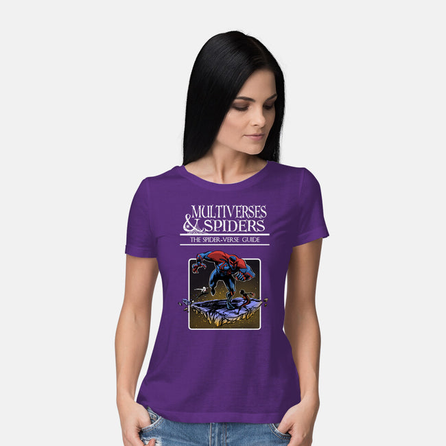 Multiverses & Spiders-Womens-Basic-Tee-zascanauta