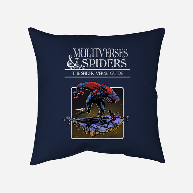 Multiverses & Spiders-None-Removable Cover w Insert-Throw Pillow-zascanauta
