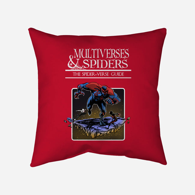 Multiverses & Spiders-None-Removable Cover w Insert-Throw Pillow-zascanauta