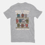 Think About Books-Mens-Premium-Tee-Weird & Punderful