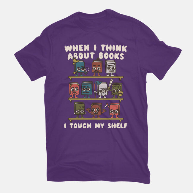 Think About Books-Youth-Basic-Tee-Weird & Punderful