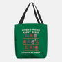 Think About Books-None-Basic Tote-Bag-Weird & Punderful