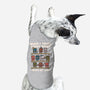 Think About Books-Dog-Basic-Pet Tank-Weird & Punderful