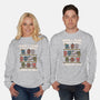 Think About Books-Unisex-Crew Neck-Sweatshirt-Weird & Punderful
