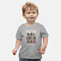 Think About Books-Baby-Basic-Tee-Weird & Punderful