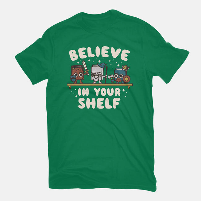 Just Believe In Your Shelf-Mens-Heavyweight-Tee-Weird & Punderful