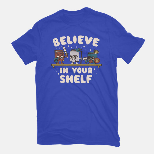 Just Believe In Your Shelf-Mens-Heavyweight-Tee-Weird & Punderful