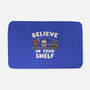 Just Believe In Your Shelf-None-Memory Foam-Bath Mat-Weird & Punderful