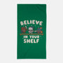 Just Believe In Your Shelf-None-Beach-Towel-Weird & Punderful