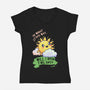 In What Stupid Way-Womens-V-Neck-Tee-BridgeWalker