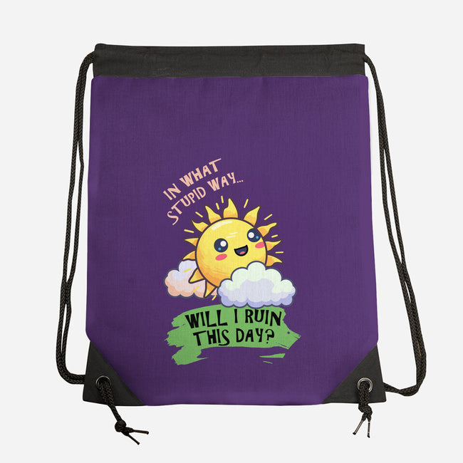 In What Stupid Way-None-Drawstring-Bag-BridgeWalker