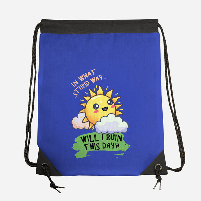 In What Stupid Way-None-Drawstring-Bag-BridgeWalker