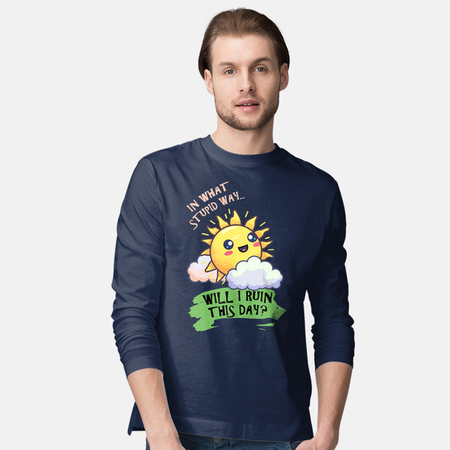 In What Stupid Way-Mens-Long Sleeved-Tee-BridgeWalker