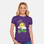 In What Stupid Way-Womens-Fitted-Tee-BridgeWalker