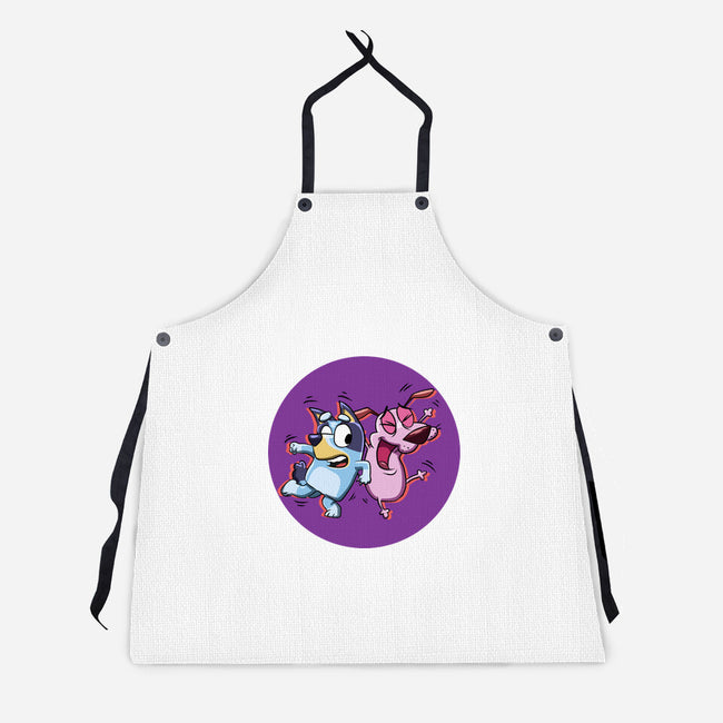 Dog Friends-Unisex-Kitchen-Apron-nickzzarto