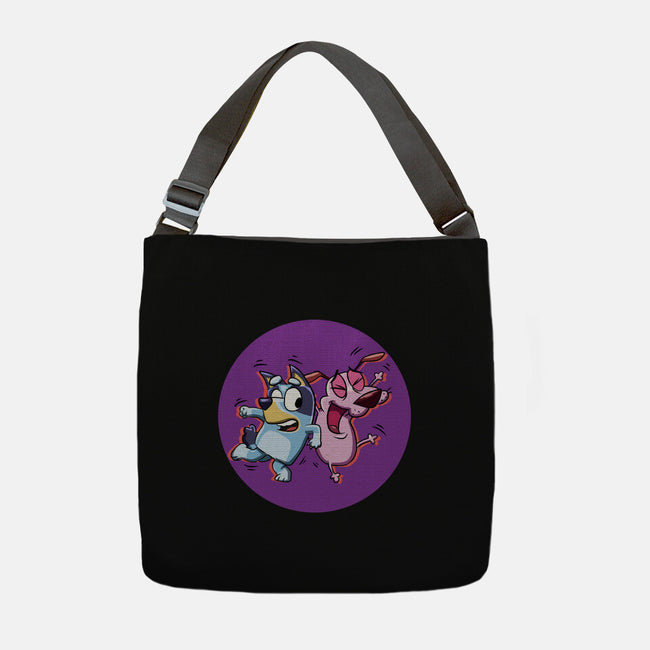 Dog Friends-None-Adjustable Tote-Bag-nickzzarto