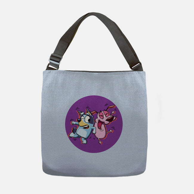 Dog Friends-None-Adjustable Tote-Bag-nickzzarto