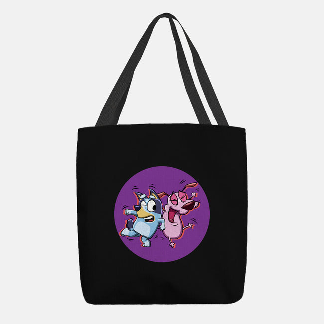 Dog Friends-None-Basic Tote-Bag-nickzzarto