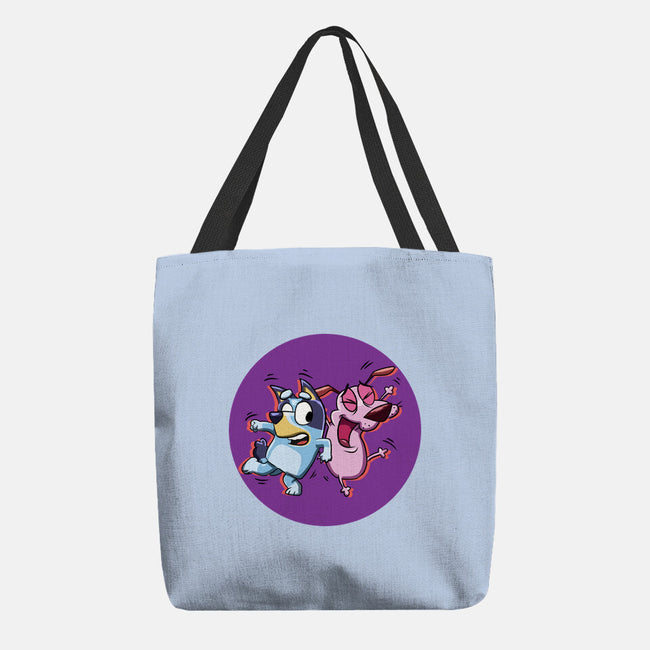 Dog Friends-None-Basic Tote-Bag-nickzzarto