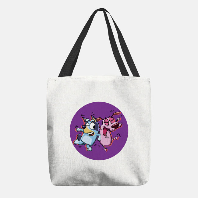 Dog Friends-None-Basic Tote-Bag-nickzzarto