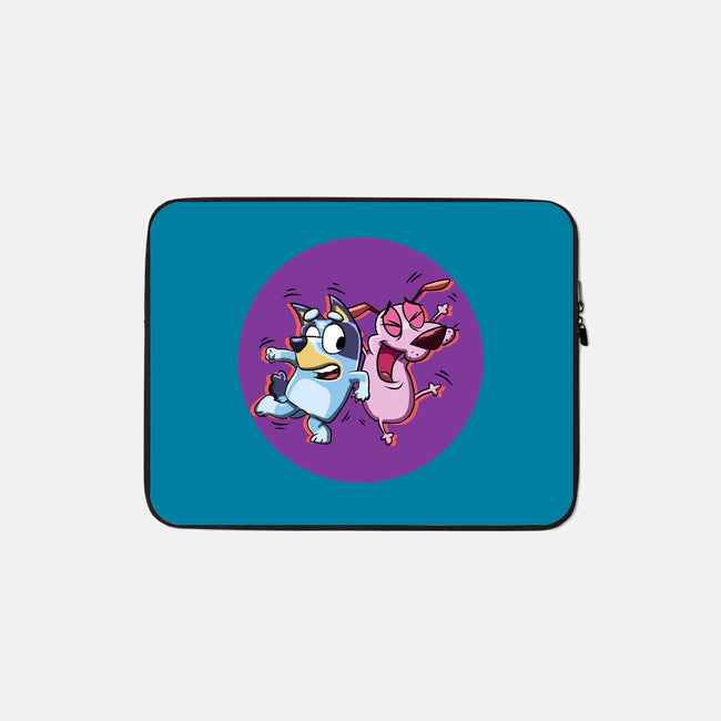 Dog Friends-None-Zippered-Laptop Sleeve-nickzzarto