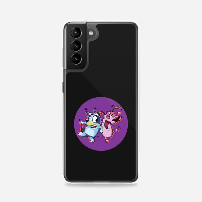 Dog Friends-Samsung-Snap-Phone Case-nickzzarto